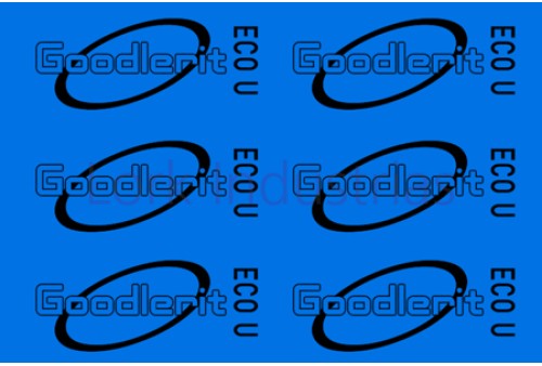 Vezelplaat pakking Type Goodlerit Eco U 0,5 mm dik