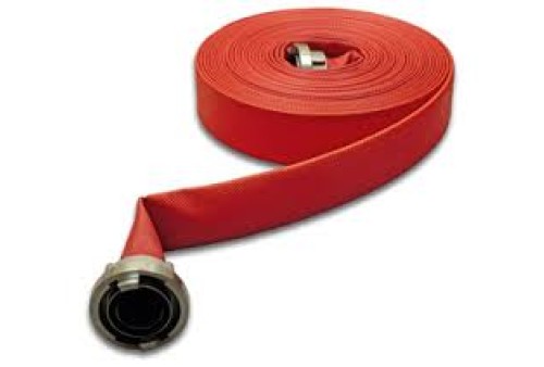 4" (100) Flachschlauch Feuer-Schlauch Type Polydur L = 20 meter mit Storz kupplungen NA 133